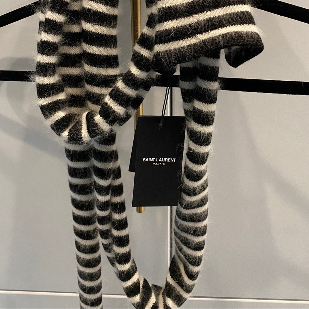 Saint Laurent PARIS Fall 2013 Wool Scarf